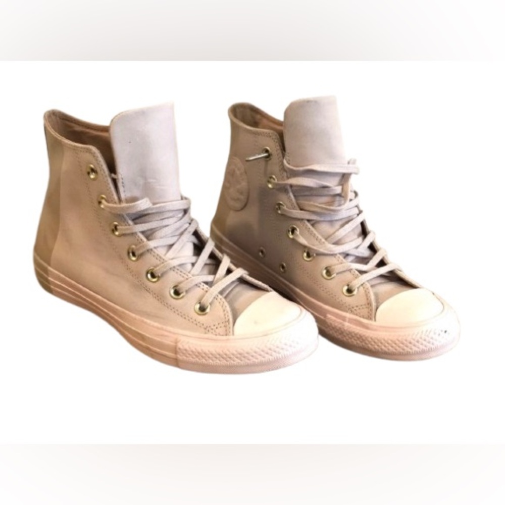 Converse Women's Light Pink Two Tone High-Top Sneakers Special Edition